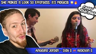 Angelina Jordan  Stay  First Time Hearing  The Way She Sings Is So Unique 💯🔥 [upl. by Cattier]