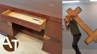 Rare DESK restoration with AMAZING result [upl. by Norward]