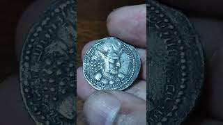 SASANIAN Shapur I 241272 AD Silver Drachm Mint l Ctesiphon persian numismatics history [upl. by Cassandry880]