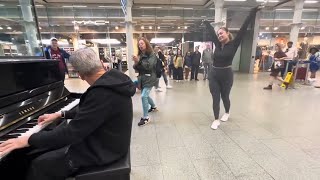 One American Lady Starts To BoogieAnother Joins In [upl. by Whitcher]