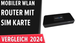 TOP–7 Die besten Mobiler WLANRouter mit SIM Karte Test amp Vergleich 2024  Deutsch [upl. by Ayinat738]