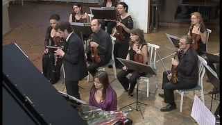 Slava Cernavca plays his Mozaic for ClarinetPiano and Strings [upl. by Mandi]