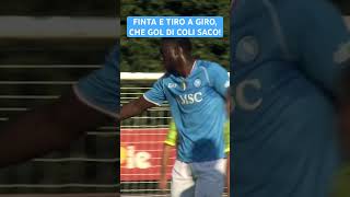 FINTA E TIRO A GIRO SUPER GOL DI COLI SACO NELL’AMICHEVOLE TRA NAPOLI E ANAUNE A DIMARO 😍 shorts [upl. by Aisile]