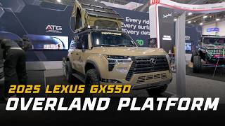 2025 Lexus GX550 Top 3 Reasons It’s the Ultimate Overland SUV  SEMA 2024 [upl. by Cirone]