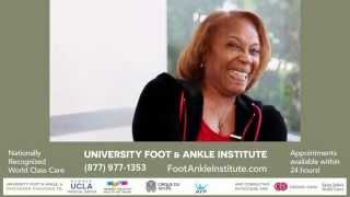 Torn Ligament in both ankles brings patient to University Foot and Ankle Institute [upl. by Milde]