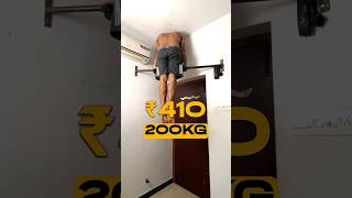 DIY Budget Pullup Bar  calisthenics minivlog [upl. by Nove391]