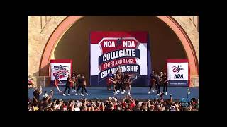 Navarro College Advanced Large Coed Junior College Daytona NCA 2023 Cheer [upl. by Novert]