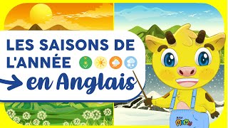 APPRENDRE LANGLAIS  ANGLAIS POUR LES PETIT  LES SAISONS EN ANGLAIS [upl. by Halyk870]