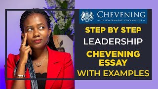 UPDATED CHEVENING Leadership and Influence Essay [upl. by Nandor]