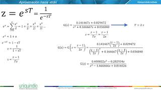Función de transferencia continua a discreta 24 [upl. by Adriane956]