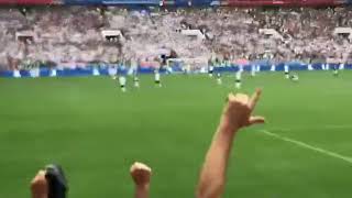 Germany vs Mexico goal seen from inside the stadium  Hirving Lozano goal World Cup 2018 [upl. by Amjan]