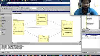 Component Diagram in StarUML [upl. by Bidget801]