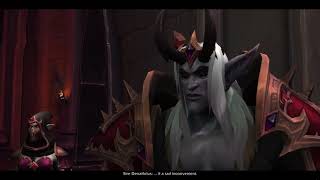 Sire Denathrius Revendreth  Cutscene  WoW Shadowland [upl. by Glynn]