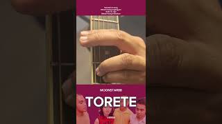 MOONSTAR88  TORETE  QUICK GUITAR TUTORIAL [upl. by Rahcir]