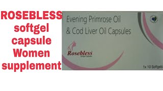 Evening primrose oil and cod liver oil capsule use in hindi [upl. by Seaden245]