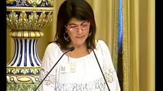 Josephine Nicolaci Lettura dellultimo articolo di Daphne Caruana Galizia [upl. by Norha377]