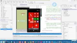 Programowanie telefonów komórkowych Jak stworzyć prostą aplikację na Windows Phone 8 [upl. by Atiuqiram]