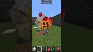 5iron golem vs 1warden all shorts minecraft fyp [upl. by Betthezel]