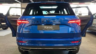 SKODA KAROQ 2024 FACELIFT  PRACTICALITY test amp TRUNK SPACE 4x4 Sportline [upl. by Dey]