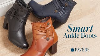 Smart Ankle Boots with Debbie Paver and John Scott [upl. by Tseng897]