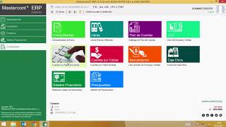 Mastercont ERP  Tour Sistema Contable [upl. by Akienaj730]