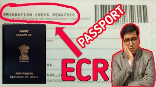 ECR PASSPORT vs NON ECR PASSPORT [upl. by Ettennad]