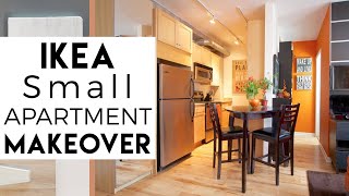 Tiny Apartment  IKEA Small Space Decorating  Interior Decorating  eps3 Season 2 [upl. by Zaslow]