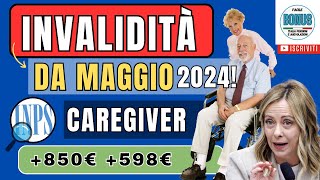 RIVOLUZIONE Pensioni per INVALIDI PARZIALI e TOTALI Nuovi Assegni e Aumenti INPS [upl. by Saddler]