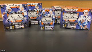 2023 Prizm NFL Football Mega Box Comparison  WalmartTarget plus blaster [upl. by Bosch]