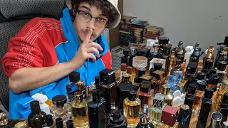 Ranking Every Cologne in my 3000 Collection ASMR [upl. by Ynnohj]