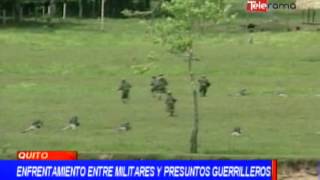 Enfrentamiento entre militares y presuntos guerrilleros [upl. by Inge628]