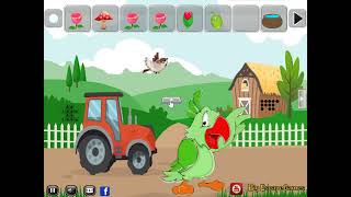 Escape From Parrot Jungle Walkthrough BigEscapeGames [upl. by Eldon]