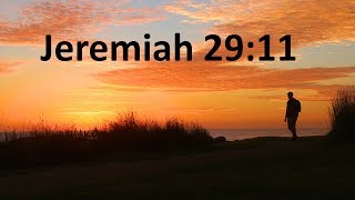 Bible Verse of the Day  Jeremiah 2911 [upl. by Stolzer795]