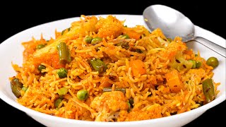 कढ़ाई में झटपट मसाला पुलाव  Veg Masala Pulao  One Pot Meal  Veg Pulao Recipe  KabitasKitchen [upl. by Aicilehp]