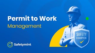 Electronic Permit to Work System from Safetymint [upl. by Ekim]