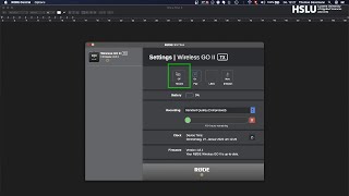 Rode Wireless Go II Sender einstellen mit der Rode Central App Tutorial  Ready Made 4 [upl. by Esilec]