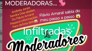 moderadoras infiltradas e manipuladoras revelam o que acham de Flávio Amaral e Andreia castro LPD 😱 [upl. by Latoya592]