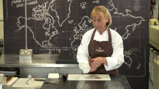 Callebaut How to Make Fine Chocolate Decorations [upl. by Cirdor]