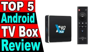 TOP 5 Best Android TV Box Review 2024 [upl. by Park]