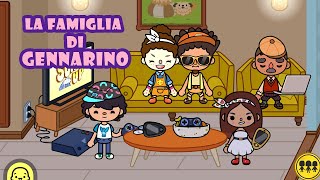 La famiglia di Gennarino  🤪  Toca life world [upl. by Gunther]