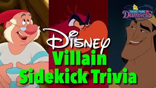 Disney Villain Sidekick Trivia [upl. by Wylma]