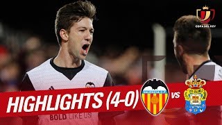 Resumen de Valencia CF vs UD Las Palmas 40 [upl. by Qidas875]