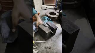 Amazing process of manufacturing car suspension rubbers [upl. by Nitsirt]