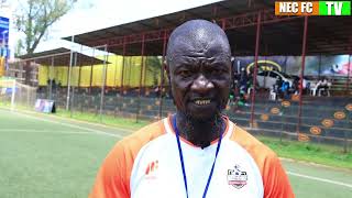 NEC FC COACH MBALANGU HUSSEIN PREMATCH PRESS CONFERENCE  AHEAD OF TOMORROWS GAME EXPRESS VS NEC [upl. by Nart]