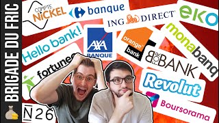 Comparatif banques en ligne [upl. by Koal]