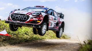 Best of WRC Rally Poland 2024  Crashes Action and Raw Sounds [upl. by Thgiwed]