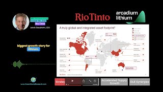 The Rio Tinto Arcadium Lithium Merger Call in 8 Minutes [upl. by Sardella805]