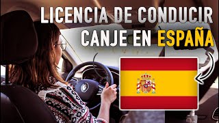 CÓMO CANJEAR tu LICENCIA de CONDUCIR EN ESPAÑA 2022 🚗  TODO lo que tenés que saber [upl. by Hamforrd]