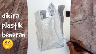 painting realistic plastic bag [upl. by Yert]