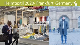 FAST TRADE  Heimtextil 2020  Frankfurt Germany  Vlog [upl. by Enirolf]